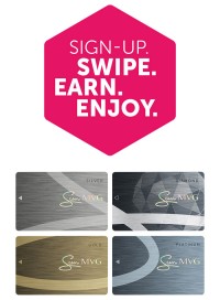 Sign up. Swipe. Earn. Enjoy