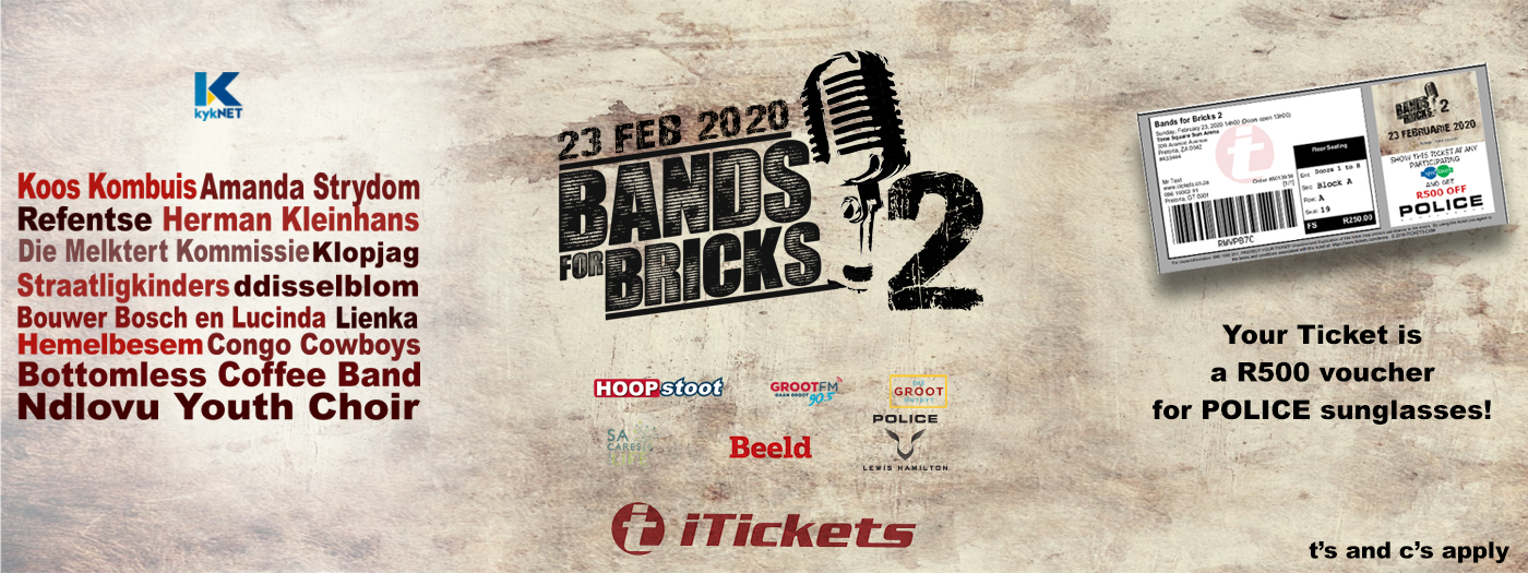 Bands For Bricks 2 Sun Arena Pretoria